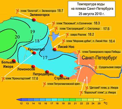 Погода в Санкт-Петербурге на 14 дней